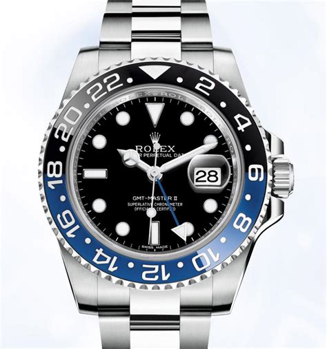 black and blue rolex